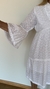 Vestido 506 B algodon de India blanco - tienda online
