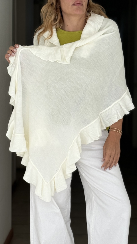 Bufandon de Bremer Premiun blanco