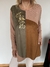 Remeron Musa de modal y gamuza beige en internet
