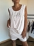 Musculosa Sisi de modal con mini strasses blanca