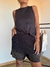 Musculosa de morley foil elastizado negro - comprar online