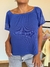 Remeron Paisana strass de morley elastizado azul en internet