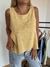 Musculosa Lola de lino elastizado maíz lavado en internet