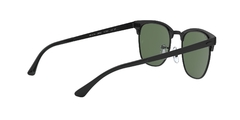 Rayban RB3716 186/58 CLUBMASTER METAL MATTE BLACK ON BLACK POLARIZADO en internet