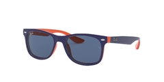 Rayban 0RJ9052S 178/80 JUNIOR NEW WAYFARER BLUE ON ORANGE