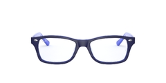 RAYBAN JUNIOR VISTA 0RJ1531 3839 46 BLUE ON TRANSPARENT BLUE - comprar online
