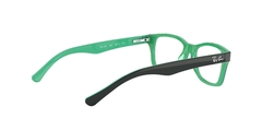 RAYBAN JUNIOR VISTA 0RJ1531 3841 48 GREEN ON TRANSPARENT GREEN en internet