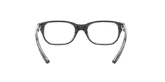 RAYBAN JUNIOR VISTA 0RJ1555 3529 48 Black on Transparent