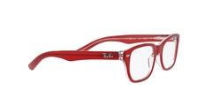 RAYBAN JUNIOR VISTA 0RJ1555 3852 Red on Transparent - tienda online