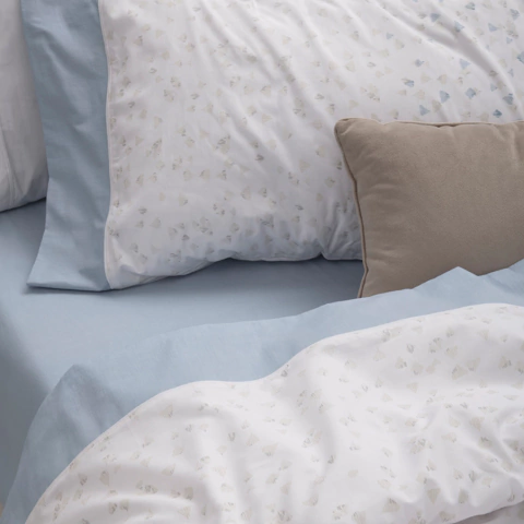Juego de sábanas, marca Palette Accent® | NOAH Celeste - comprar online