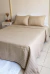 Imagen de Cubrecama Reversible , marca LA BASTILLA® Neo | Modelo Wells Tostado