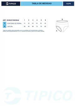 Slip de Jersey con elástico Art 39 - comprar online