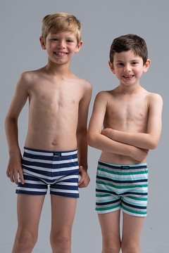 Pack X3 de boxer de jersey rayado Art 240N - comprar online