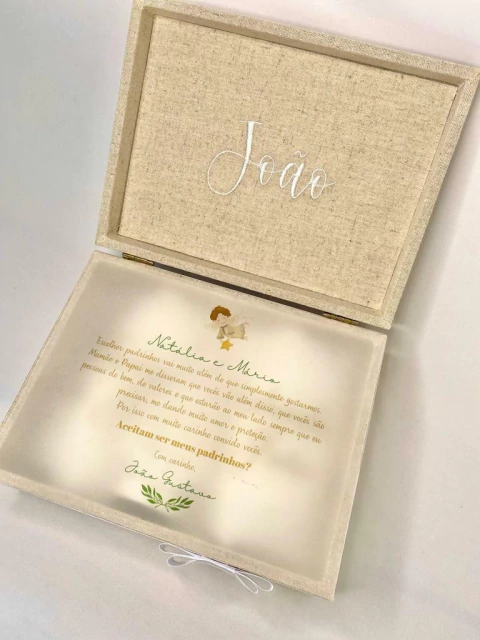 Kit convite de batismo - comprar online