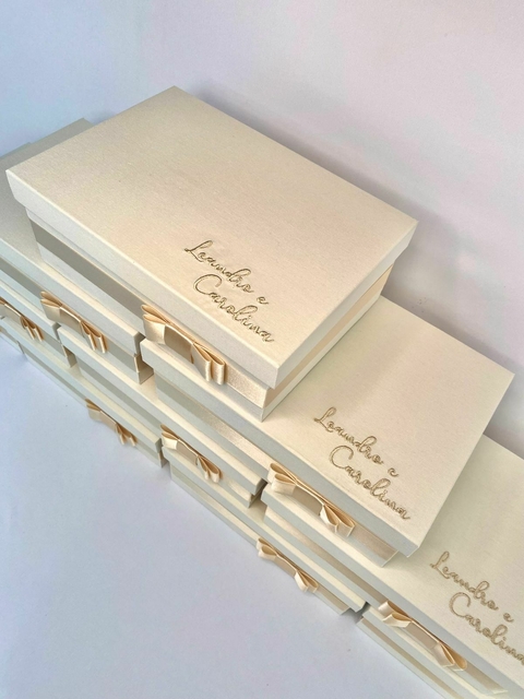 Caixa convite para casamento - comprar online