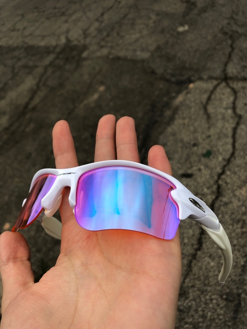 Flak 2.0 Branca com lente Prizm