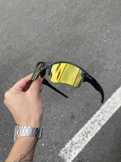 Flak 2.0 preta lente 24k - comprar online