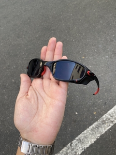 juliet com side blinder - carbon lente preta kit vermelho - comprar online