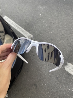 Flak 2.0 branca lente preta - comprar online