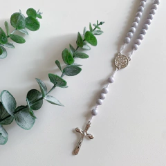 Terço “Minimal Grey” - porcelana - comprar online