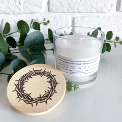 Vela “Coroa” essência de Mirra