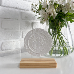 Medalha de São Bento no acrílico