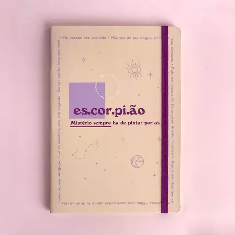 Caderno Signo - Escorpião