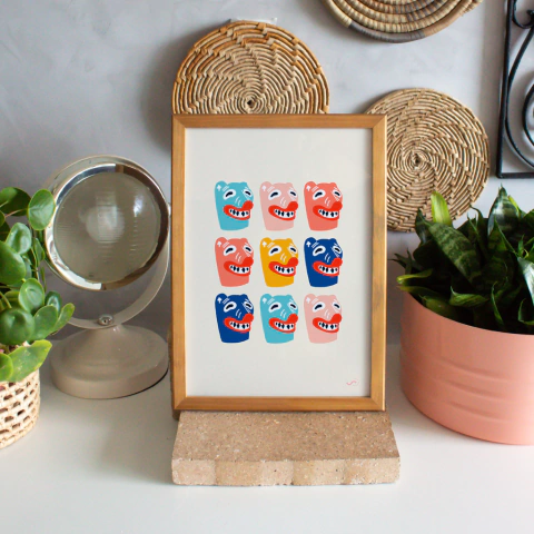 Print A4 | La Ursa POP