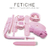 VIBRO + 7 piezas bondage set | Rosa