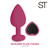Silicone plug fucsia | LARGE