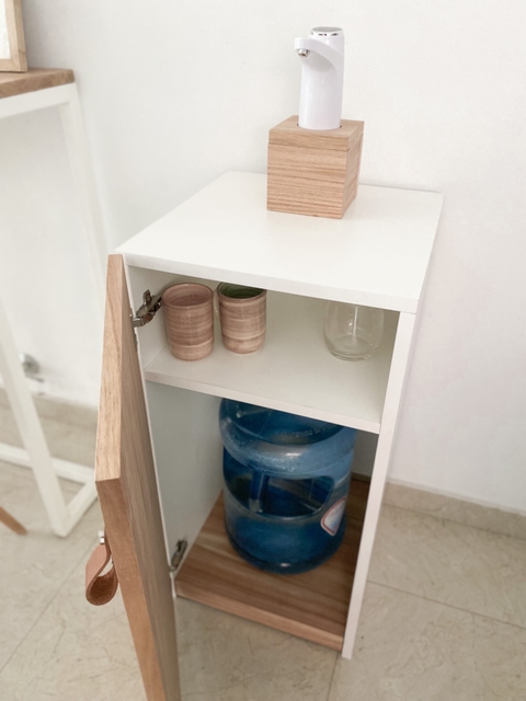 Mueble Dispenser + canilla automática oculta bidón