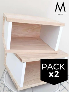Estante de luz Munich Pack x2
