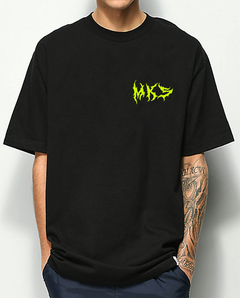 CAMISETA MKS FEAR AMARELO NEON