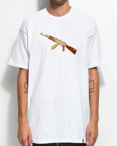 CAMISETA AK DOURADA