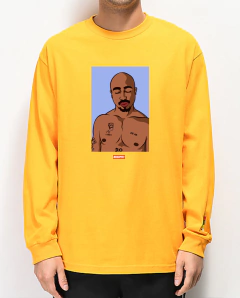 CAMISETA MANGA LONGA TUPAC DRAW 2