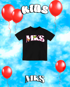 CAMISETA INFANTIL - MKS TRIPPIN BUTTERFLY NEON
