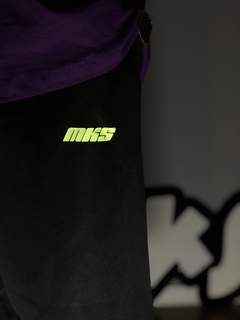 CALÇA TACTEL MKS RUNNER LOGO FLORESCENTE