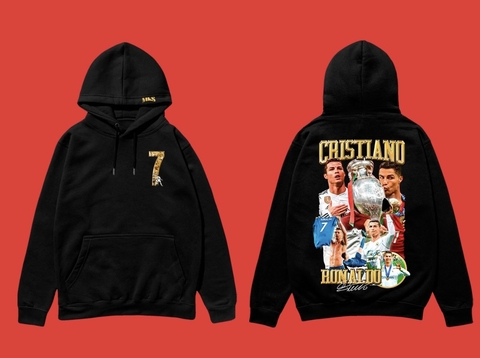 MOLETOM CRISTIANO RONALDO - ESTAMPA FRENTE E COSTAS