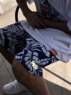 SHORTS SARJA FLORAL - loja online