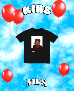 CAMISETA INFANTIL - TUPAC FACE HDR