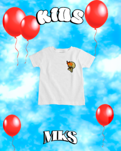 CAMISETA INFANTIL - CAVEIRA FOGO