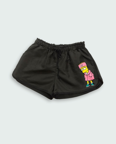 SHORT FEMININO BART SIMPSONS “ PIMPSONS “