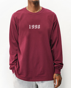 CAMISETA MANGA LONGA 1998