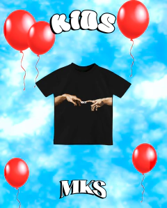 CAMISETA INFANTIL - MICHELANGELO MKS REFLETIVO