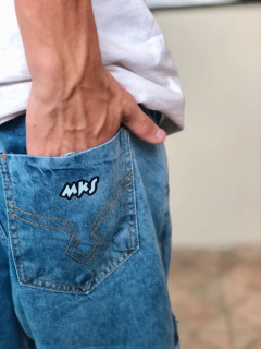CALÇA JEANS DESTROYED MKS