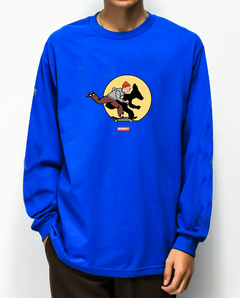 CAMISETA MANGA LONGA TINTIM KANGUS