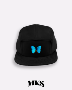 BONÉ FIVE PANEL - MKS BORBOLETA AZUL