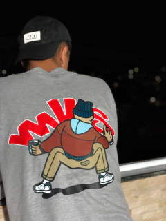 CAMISETA PREMIUM MKS BOMB E GRAFITANDO - FRENTE E COSTAS - MKS