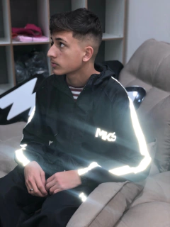 CONJUNTO CORTA-VENTO FAIXA REFLETIVA MKS - MKS