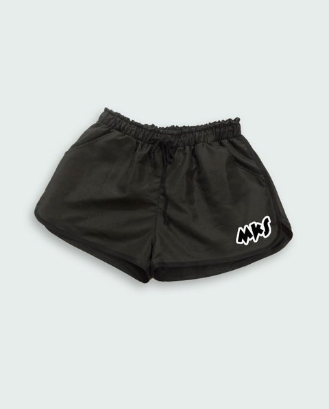 SHORT FEMININO MKS MINI LOGO REVERSO
